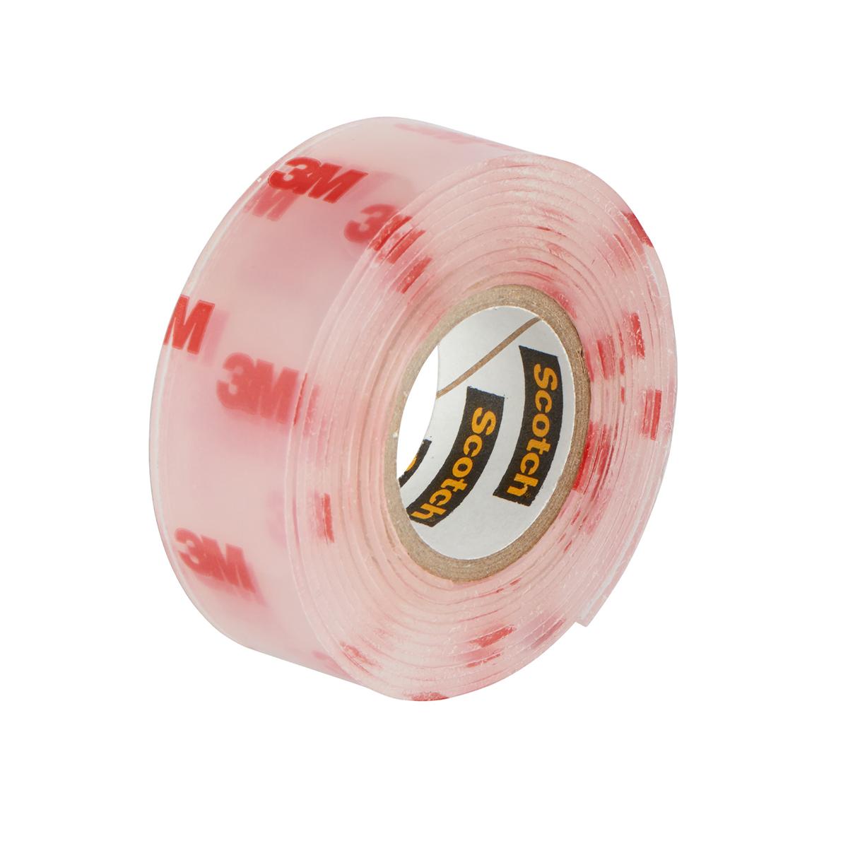 Banda dublu adeziva transparenta pentru montare Scotch-Fix™,19 mm x 1.5 m, 1 rola/pachet