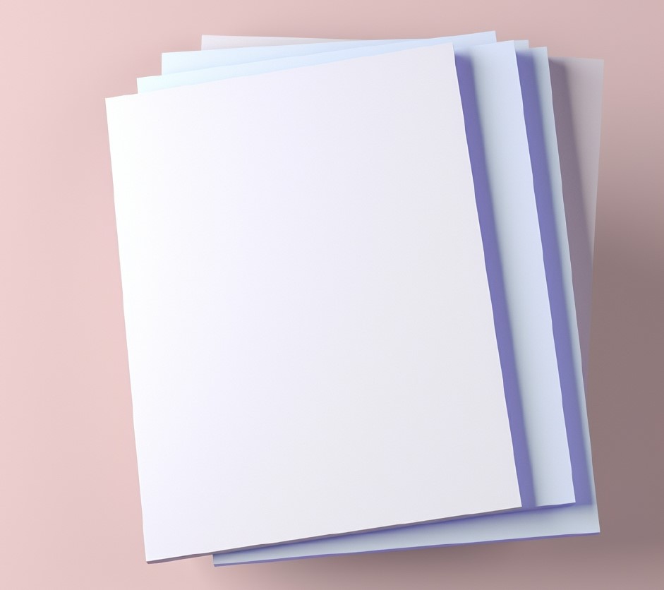 Carton dublu cretat, A4, alb lucios, 250 g/mp, 50 coli/top