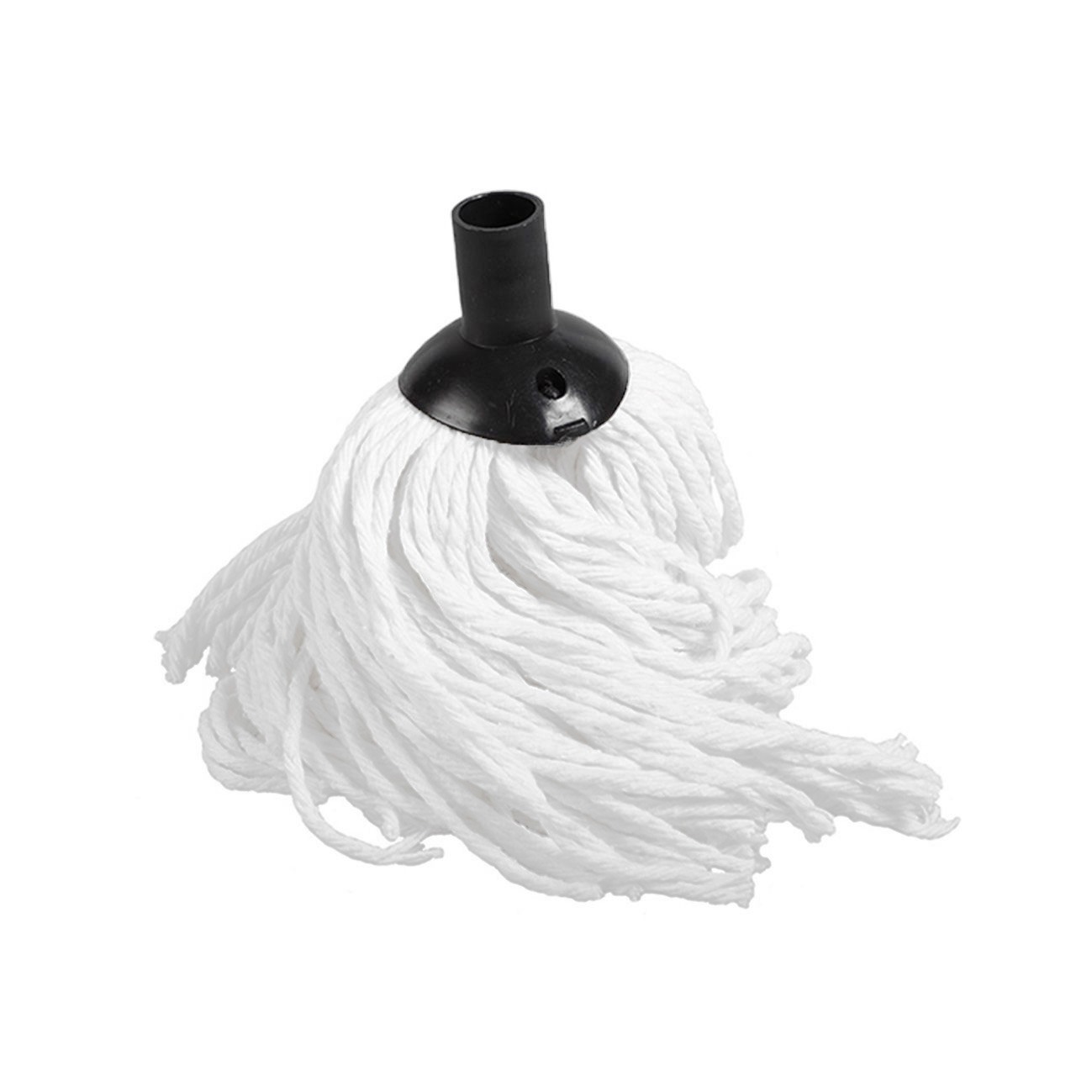 Mop bumbac, 250 g, montura neagra