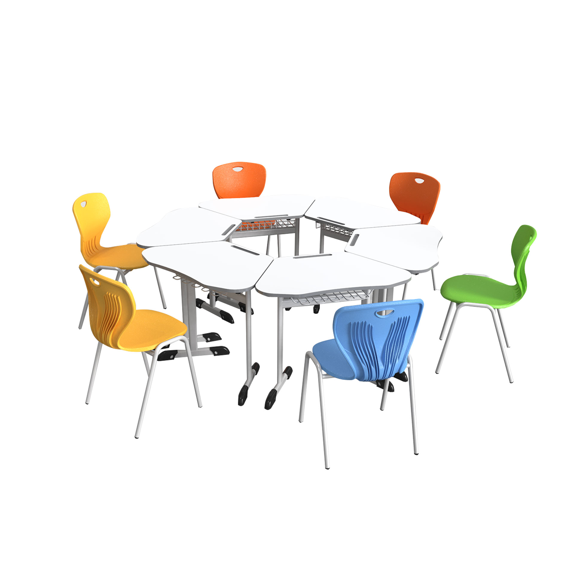 Banca scolara, Jam, I-IV, 70x50x67 cm