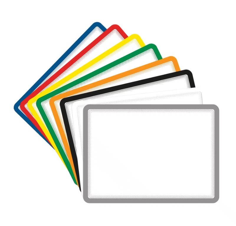 Buzunar adeziv, A4, Magneto, gri, 2 bucati/set